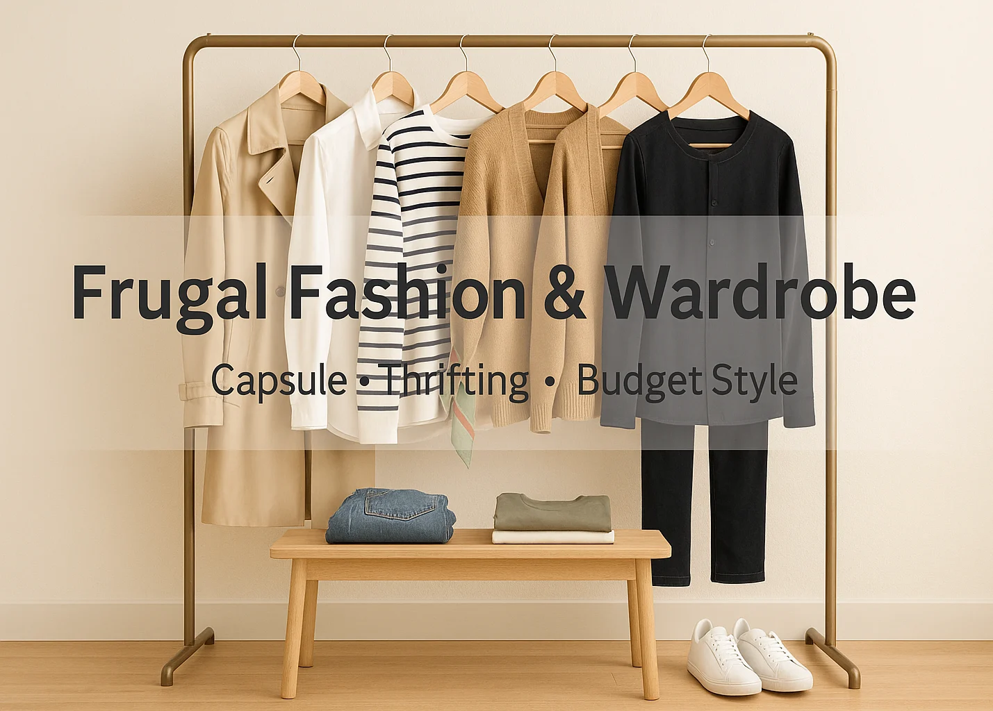 Practice frugal fashion with a capsule wardrobe, thrift basics, and remix outfits to look fresh and spend less.