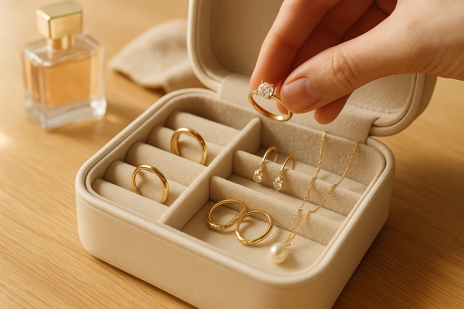 How to maintain jewelry sparkle at home