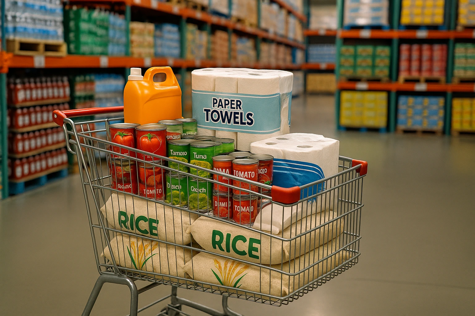 Bulk buying strategies to grocery shop save money