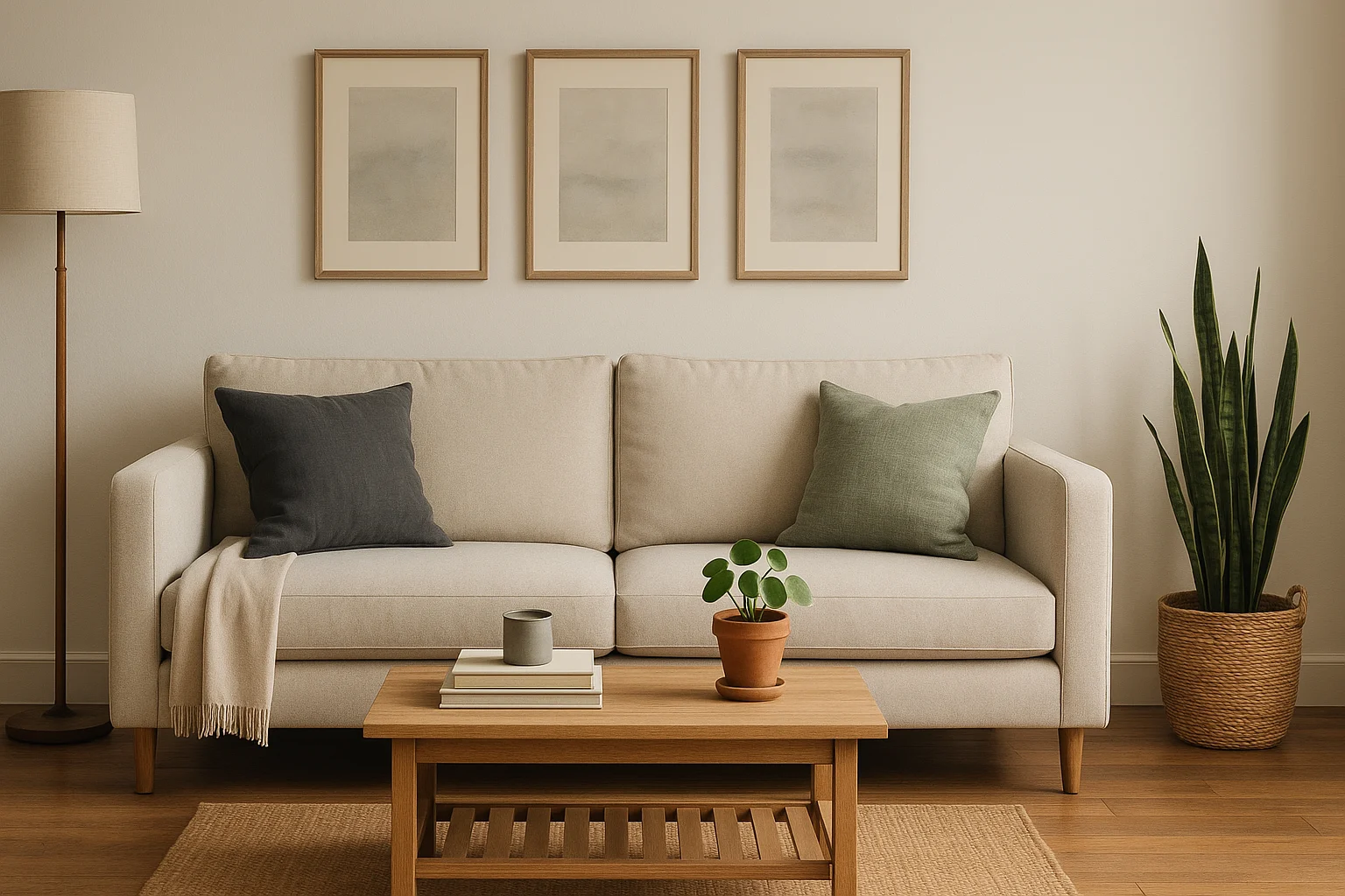 Do it yourself home decor ideas: budget-friendly living room refresh with thrifted accents