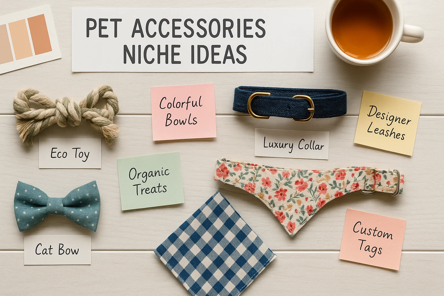 Unique niche ideas for how to start a pet accessories business