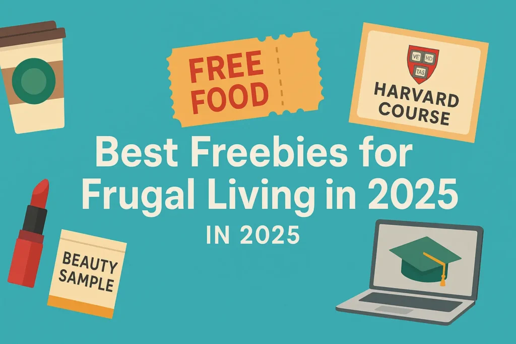 Best freebies for frugal living in 2025